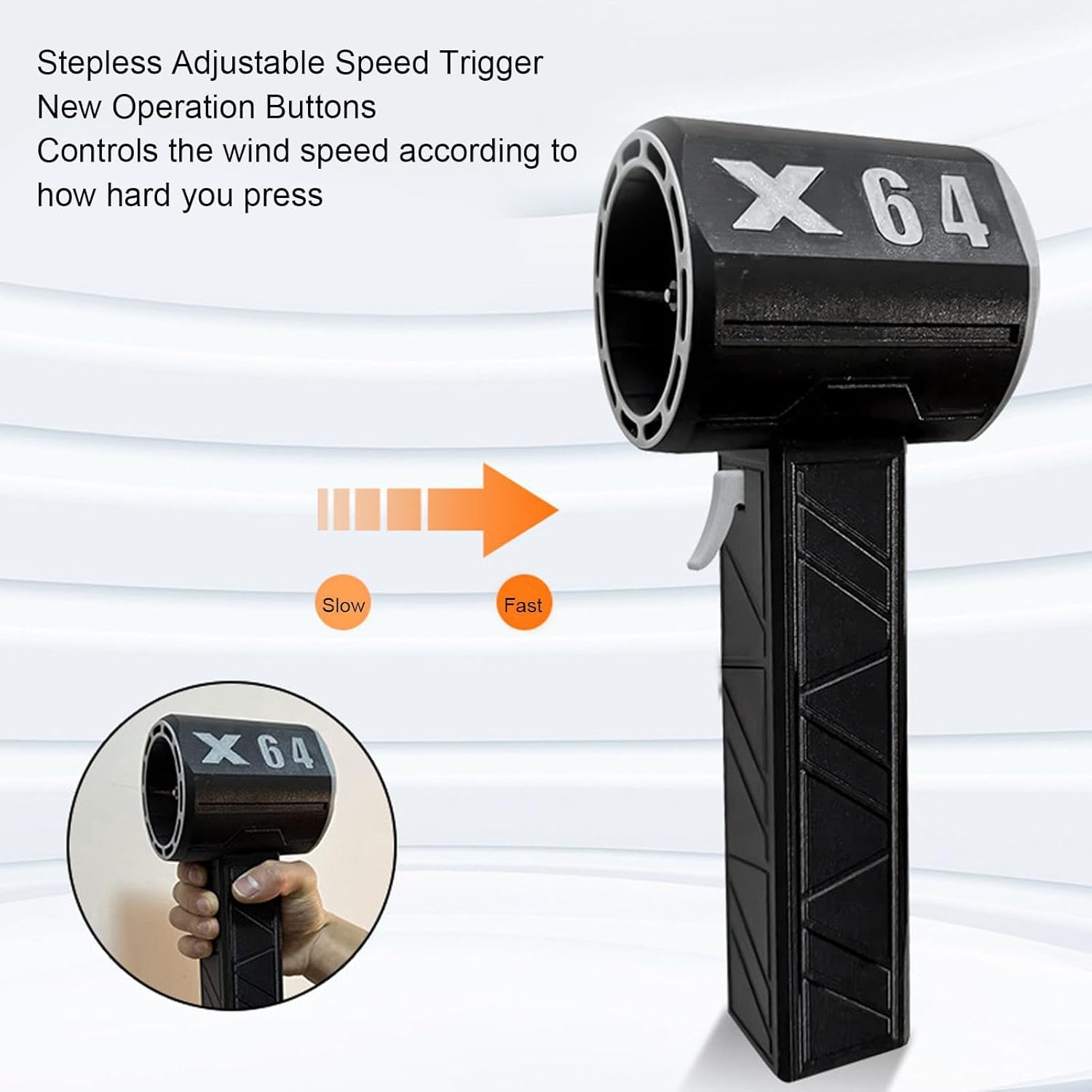 Amazon.co.jp: 【新型】X64 洗車ブロワー 爆風 40m/s ブロワー